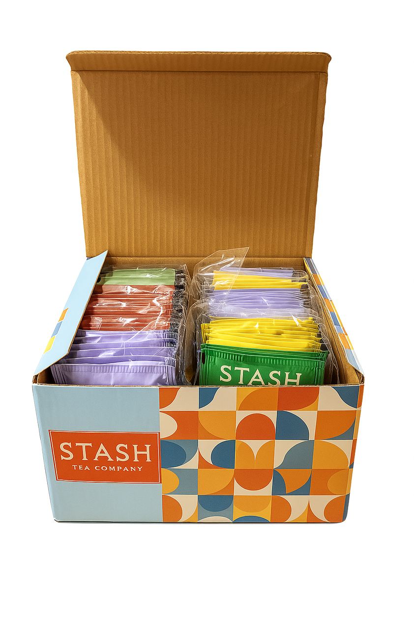 Stash Tea Bags Sampler Assortment Box (52 Count) 30 Different Flavors ...
