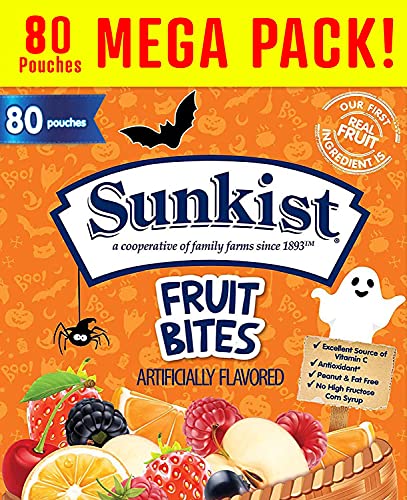 Sunkist Fruit Snacks - Delicious, Convenient and Nutritious Treat